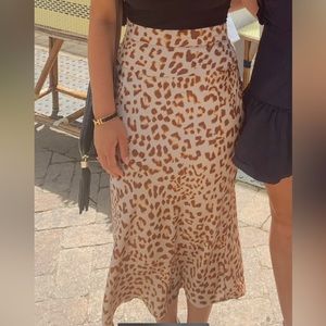 Free people midi skirt